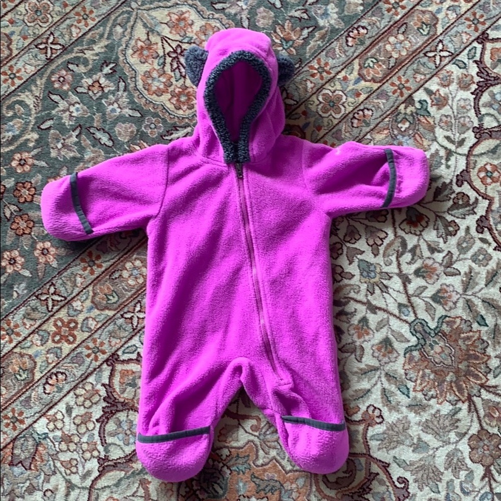 Columbia baby fleece bunting